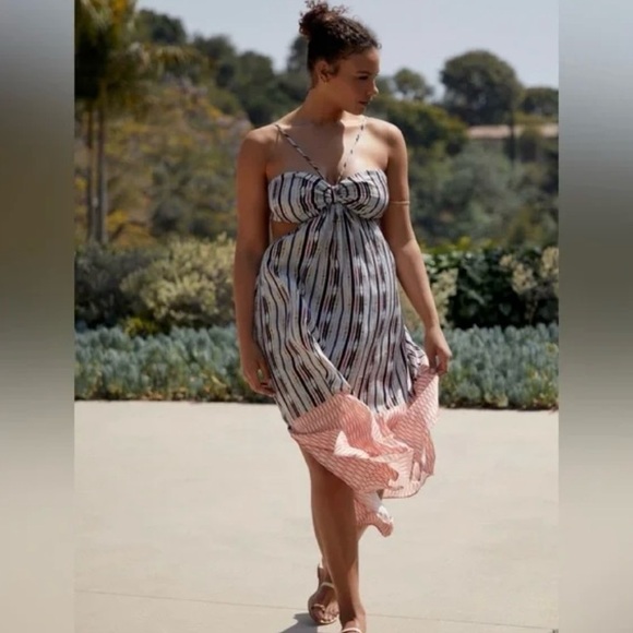 •ANTHROPOLOGIE• bare cutout maxi dress - Picture 2 of 10